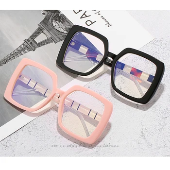 2020 Vintage ochelari Pătrați Supradimensionat ochelari de Soare pentru Femei Brand de moda designer de Mare cadru Gradient de Lentile de ochelari de Soare Femei