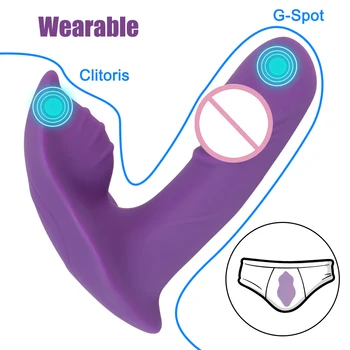 Vaginale Clitoris Stimulator Vibrator Vibrator 9 Viteze Invizibil Portabil G-Spot Wireless de Control de la Distanță pentru Adulti Jucarii Sexuale pentru Femei