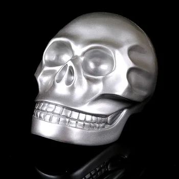 Moquerry Feliuta De Rășină Craniu Statuie Figurina Robotic Schelet Uman Craniu Steampunk Sculptura Colectie De Halloween Decor Acasă