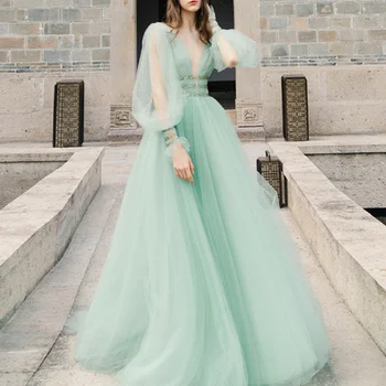 lumina verde menta belle printesa rochie de bal lung medieval rochie broderie rochie carnaval de la Veneția rochie Medievală, Renascentistă