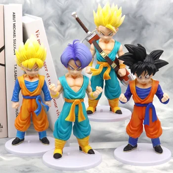 Anime Dragon Ball Super Cifrele de Acțiune Figura PVC Modelul de Colectare de Jucării Decor Cadou de Crăciun