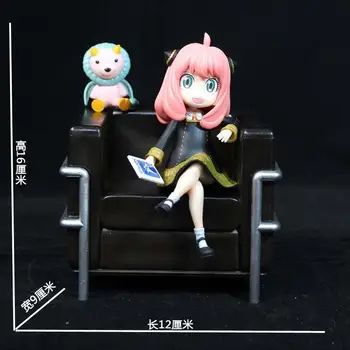 Noul desen Animat Anime Spion X Familiei Figura Anya Loid Yor Falsificator Figurina PVC Acțiune Figura Model de Păpuși Jucarii pentru Copii Cadouri