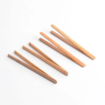 4buc Multifunctional Ceai Bambus Clip Clește Pensetă Bacon Bucătărie Salata de Mâncare Prăjită,ceai instrument de Ceremonie