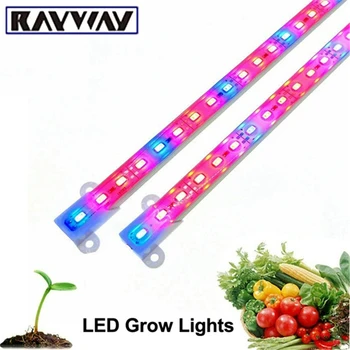 Impermeabil LED-uri Cresc Light 12V Spectru Complet de Bar LED Lampa pentru Plante de Înaltă Eficiență 50CM pentru a Crește Cort Sere Flori