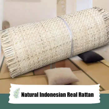 35/40/45/50cm Latime Nautral Trestie Chingi Real Indoneziană Rattan Rola de Material Decorativ Pentru Casa Mobilier de Reparații