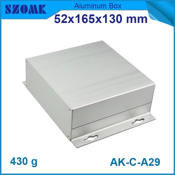 4 buc/lot 52(H)x165(W)x130(L) mm aluminiu cutie de joncțiune cu corp larg și o suprafață netedă pentru industrie și fabrica din China