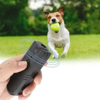Portabil cu Ultrasunete Pet Dog Repeller Anti Latrat de Control Dispozitiv de Formare Dog Repellent opreste din Latrat de Mare/Mediu/Mic Câine