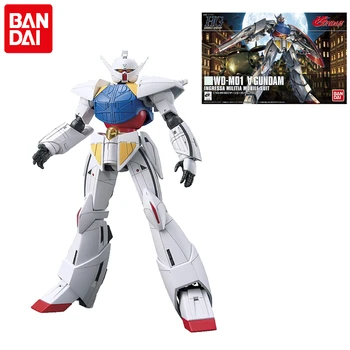 Original Bandai Anime Gundam Figura HGUC 1/144 SISTEMUL WD-M01 Transforma Un Gundam Asamblare Model Anime Figurine Jucarii PVC