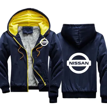 2022 iarna jacheta barbati Nissan Masina Logo-ul de Imprimare din bumbac Plus catifea îngroșarea Barbati gros de sus