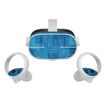 Piele Autocolant pentru oculus Quest 2 Cască de Realitate Virtuală Decor Decalcomanii Q81F