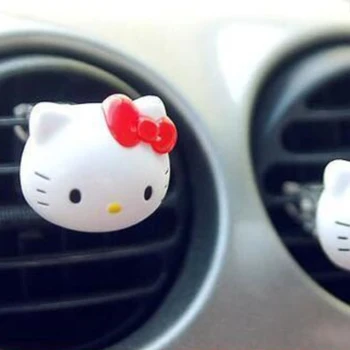 Anime Periferice, Consumabile Auto Hello Kitty De Automobile De Aerisire Parfum Decor Masina Masina Deodorant Durată De Fraudă Solid Balsam