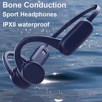 X18s Conducție Osoasă Cască Nouă IPX8 Înot Sport Căști fără Fir Mp3 Bluetooth rezistent la apa 8G Memorie Căști Originale