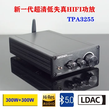 TEMPERATURA TPA3255 febra clasa HIFI Bluetooth 5.0 bord amplificator digital, amplificator de 300W+300W LDAC