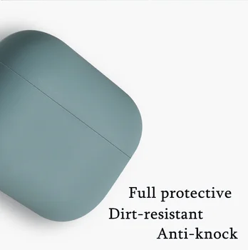 Pentru Airpods Pro 2019 Silicon Casti Caz Pentru Apple Airpods Pro Antișoc Acoperire Pentru Airpods 3 Setul Cu Cască Bluetooth Caz