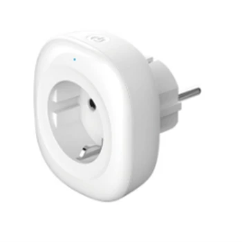 1 BUC Zigbee Priza de Perete Priza de UE 16A ABS Inteligent Adaptor Puteri de Monitorizare de la Distanță de Control Vocal Pentru Alexa Tuya Smart Home UE Plug
