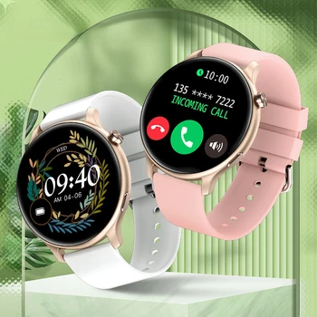 NOI 2022 Smartwatch Femei Bărbați Ceas Inteligent Bluetooth Răspunde la Apel de Oxigen din Sange Heart Rate Monitor de Fitness Brățară