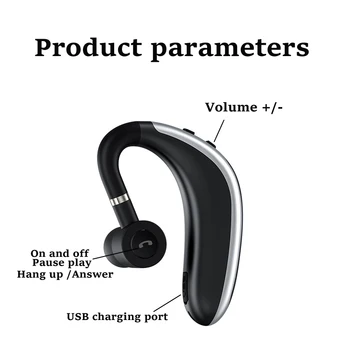 Mini Wireless Căști Sport În ureche Ultra-lungi de Așteptare Sport Impermeabil Muzica Cască
