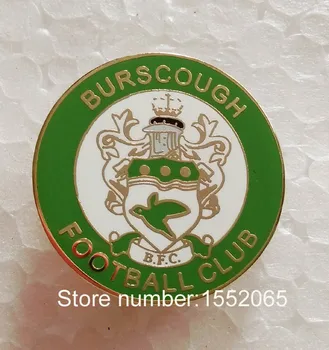Personalizat FC Club de Fotbal Pin Insigna Emblema BURSCOUGH FC Fotbal Pin Rever Insigna