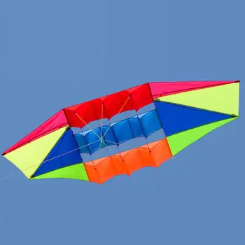 250Cmx80cm Jucărie Colorat Jocuri în aer liber Activități de Ușor de a Zbura cu Parașuta Singură Linie pentru Copii Fete Băieți
