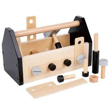 Jucarii din lemn de Învățământ Detasabila Instrumente de Bază Abilități de Învățare DIY Accesorii Piulita Jucărie pentru Copii mici, Grădiniță, Preșcolar