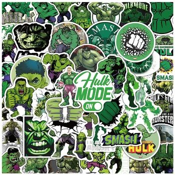 10/30/50pcs Disney The Avengers Hulk Autocolante pentru Skateboard Laptop Sticla de Apa Impermeabil de Desene animate se Răcească Decalcomanii pentru Copii Jucarii Cadou