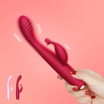 Femei punctul G Iepure Penis artificial Vibratoare Orgasm Jucarii pentru Adulti Puternic Masturbari jucarii Sexuale pentru Femei, Vaginul, Clitorisul Adult Sex Produs