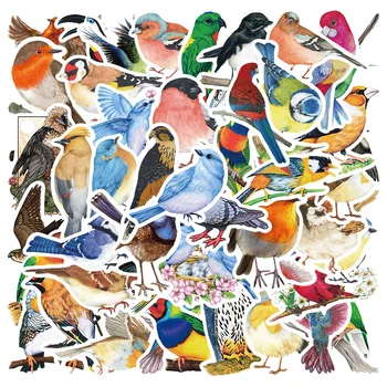 10/30/50Pcs/Set Drăguț de Animale Sparrow Autocolante Decorative Scrapbooking Eticheta Jurnal de Papetărie Album Jurnalul Pasăre Autocolant