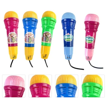 Microfon Copii Echo Toymicrophones Jucării Cântând La Microfon Pentru Copii Karaoke Copilul Simulat Copil Playpropfakevoice