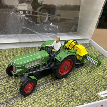 UH 1:32 Scară 6201 Vehicul Agricol Aliaj de Simulare Tractor Fendt S3000 Model de Jucărie Ornament Fan Cadou Copii, magazin de Suveniruri În Stoc