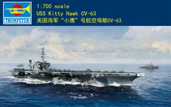 Trompetistul 1/700 06714 USS Kitty Hawk CV-63