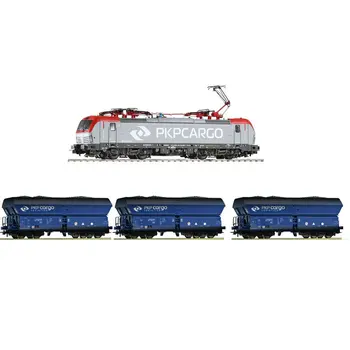 1/87 Singur cap-de-Trei-transport Tren Model Set Populare Vechi de Plastic, Tren de Jucărie