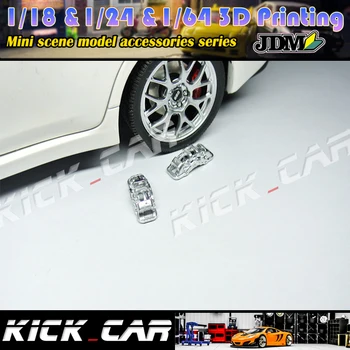 KICKCAR Model Auto 1/18,1/24 Scară de Rășină de Diorama Decor Scenă de Imprimare 3D Etrier Acoperire de Galvanizare Manual de Serie