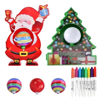 De crăciun DIY Decoratiuni Personal Artizanat lucrate Manual Cadouri Pentru Copii Minge Rotativa Plantare Kituri 2021 Noel Navidad Ornamente de Crăciun