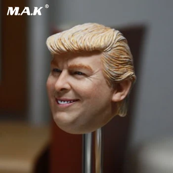 1/6 Scară Capul de sex Masculin Președintele american Donald Trump Cap Sculpta Pictura Arta Modelul de 12