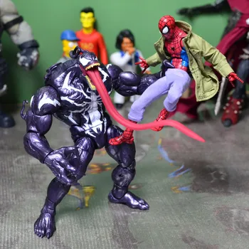Autentic Marvel Legends Spider-Man Erou Fără Întoarcere Venin Mortal 2 Peter Parker Masacrul de 6 inch de Acțiune Figura
