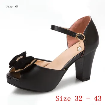 Femei Sandale Cu Toc Înalt Pantofi De Femeie Tocuri Platforma Sandale Gladiator Pompe Mici Plus Dimensiune 32 33 - 40 41 42 43