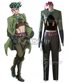 Rohan Kishibe Green Men Anime Uniformă Costum Halloween Fancy Haine De Petrecere Unisex Crăciun Costum Cosplay Costum E001