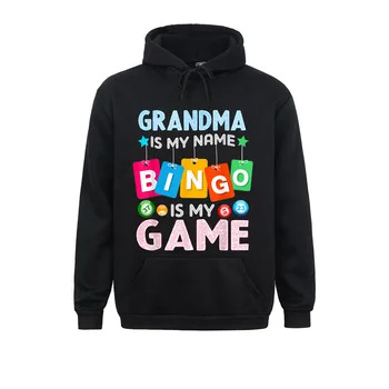 Bunica Este Numele Meu De Bingo Este Jocul Meu Amuzant, Iubitor De Bingo Jachete Pentru Barbati Maneca Lunga, Hanorace 2021 Haine De Moda Nebun