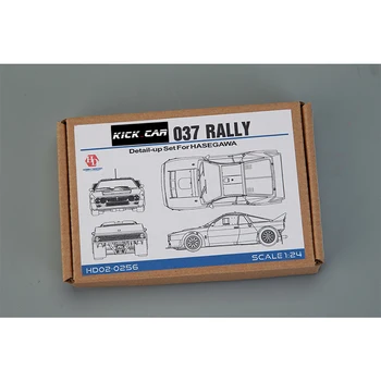 Hobby Design HD02-0256 1/24 037 Rally Detalii-Set Pentru Sec Detaliu-up Set de Asamblare Macheta Auto Metalica Modificări Set