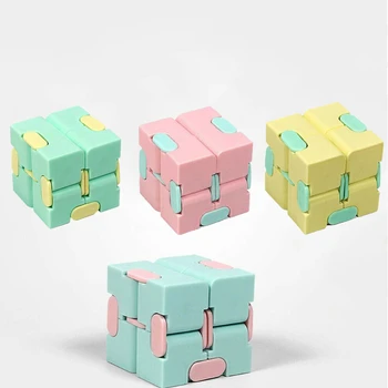 Puzzle Cub Durabil Rafinat Decompresie Jucărie Infinit Magic Cube pentru Adulți Copii Frământa Jucării Antistres Anxietate Birou Jucărie