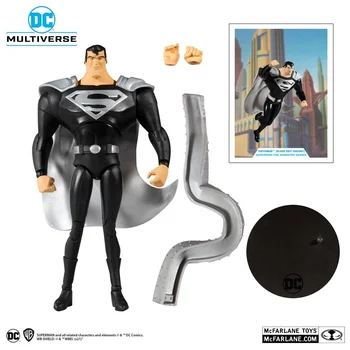 McFarlane DC papusa Superman în Negru, Cifrele de Acțiune Asamblate Modele de Cadouri pentru Copii Marvel