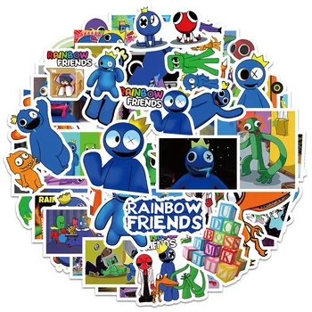 60pcs Noi Desene animate Curcubeu Prieteni Personaj din Joc Graffiti Sticker Laptop Bagaje Casca DIY Sticker Decor pentru Copii Autocolant Jucarie Cadou